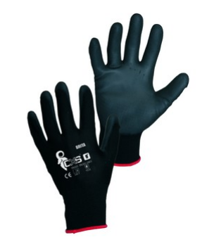 rukavice BRITA BLACK vel. 09